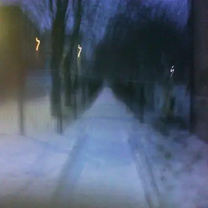 A Path of Static Snow
